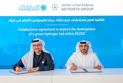 Masdar | Masdar And Hy24 Sign Strategic Framework Agreement To Explore ...