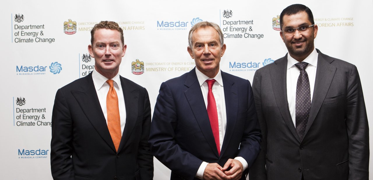 Masdar | Tony Blair addresses UAE-UK Hosted Climate Finance Roundtable