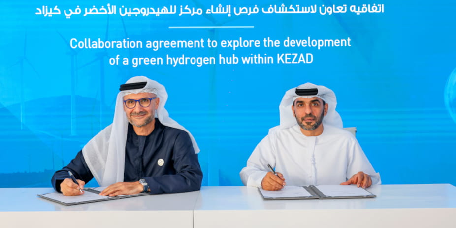 AD Ports Group and Masdar to Explore the Development of a Green Hydrogen Hub Within KEZAD