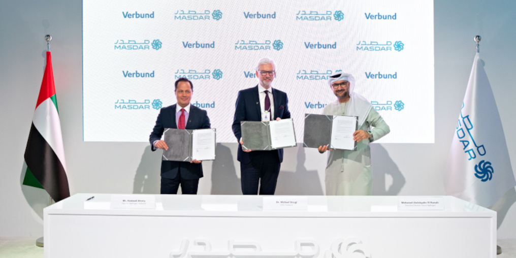 Masdar | Masdar Signs Agreement With Austrias VERBUNDMasdar Signs ...