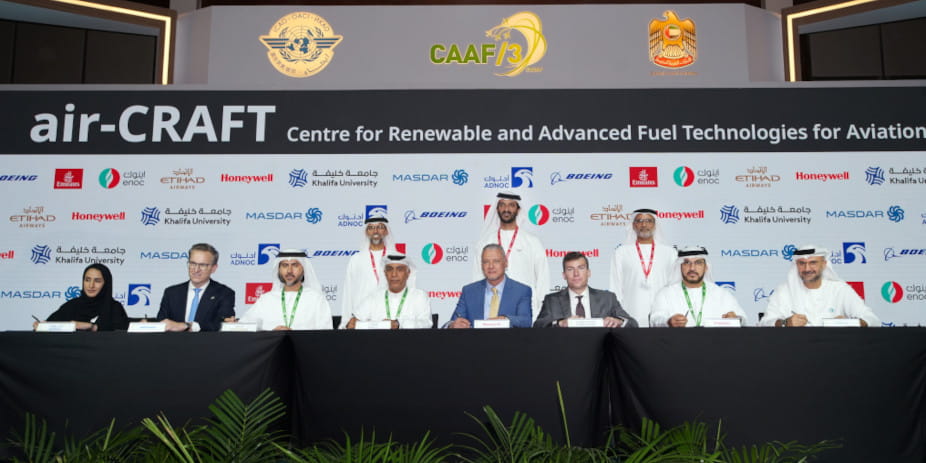 UAE entities launch first-of-its-kind research consortium for renewable and advanced aviation fuels