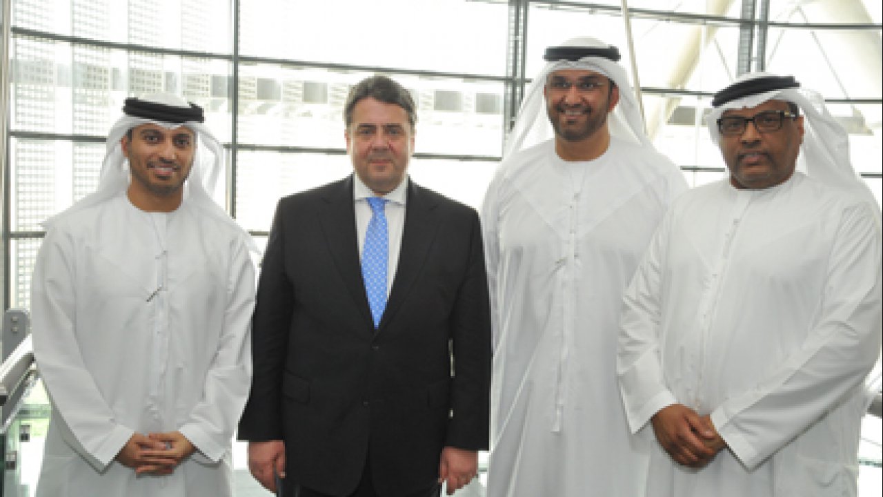 Masdar | German Vice Chancellor Sigmar Gabriel Visits Masdar