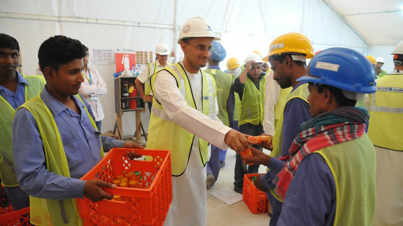 Masdar | Masdar Campaigns for Workers’ Heat Stress Awareness